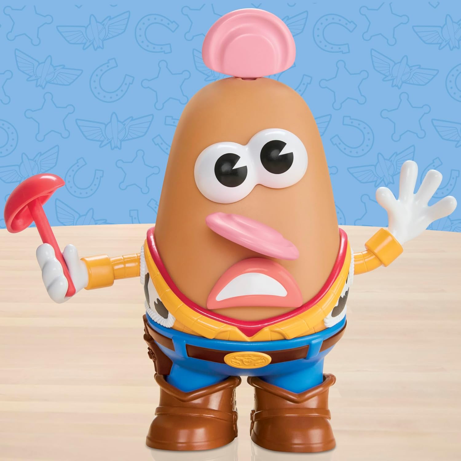 Potato Head Toy Story Woody Tater Set with 1 Potato Body and 12 Accessories, Toddler and Preschool Toys for Girls and Boys Ages 2+