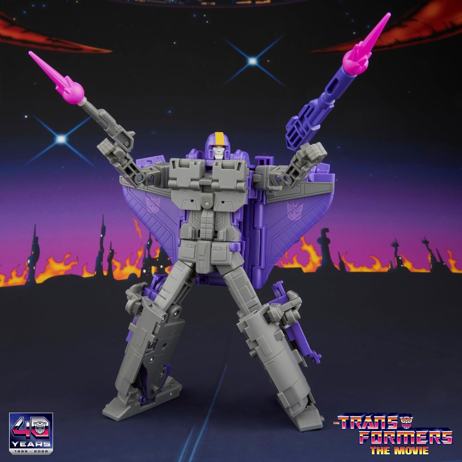 Transformers Studio Series Kampf um Cybertron Astrotrain, verwandelbare Leader-Klasse Action-Figur (17 cm), Roboter-Spielzeug ab 8 Jahren