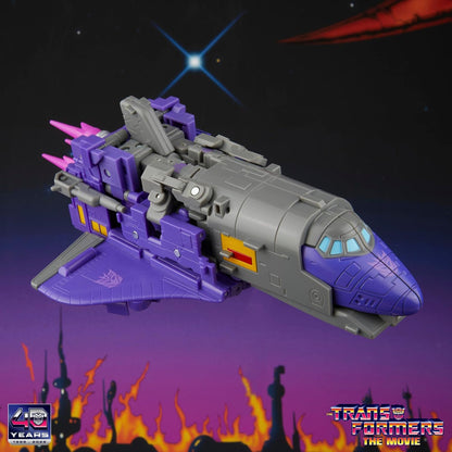 Transformers Studio Series Kampf um Cybertron Astrotrain, verwandelbare Leader-Klasse Action-Figur (17 cm), Roboter-Spielzeug ab 8 Jahren