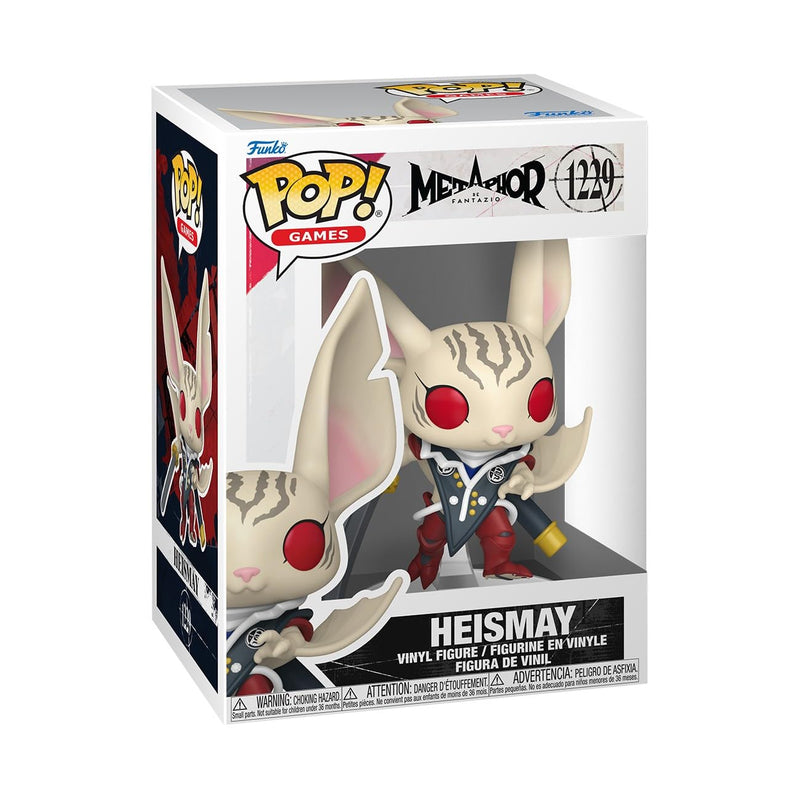Funko POP! Games: Metaphor Refantazio - Heismay - Figura in vinile da collezione - Idea regalo - Prodotto ufficiale - Giocattoli per bambini e adulti - Modello di figura per collezionisti