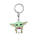 Funko POP! Keychain: Star Wars - The Mandalorian and Grogu - Grogu Novelty Keyring - Collectable Mini Figure - Stocking Filler - Gift Idea - Official Merchandise - Backpack Decor