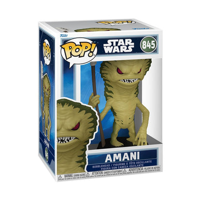Funko POP! Star Wars: The Mandalorian and Grogu - Amani - Collectable Vinyl Figure - Gift Idea - Official Merchandise - Toys For Kids & Adults - Model Figure for Collectors and Display