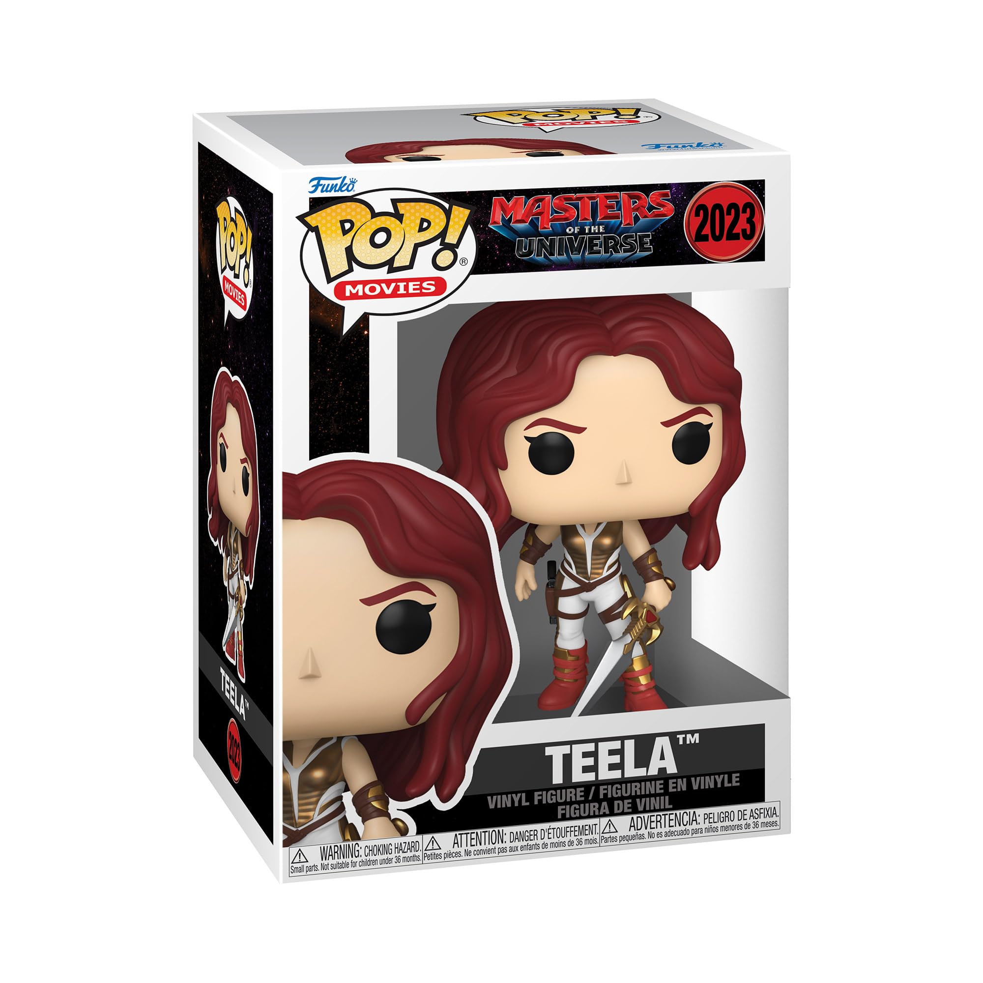 Funko POP! Movies: Masters of the Universe - Teela - Sammelbare Vinylfigur - Geschenkidee - Offizielles Merchandise - Spielzeug für Kinder & Erwachsene - Modellfigur für Sammler und zur Ausstellung