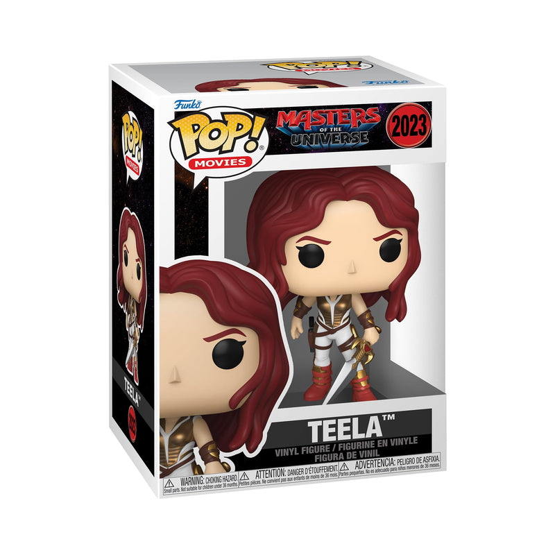 Funko Pop! Movies: Masters of The Universe - Teela - Figurine en Vinyle de Collection - Idée Cadeau - Produit Officiel - Jouets pour Enfants et Adultes - Figurine modèle pour collectionneurs