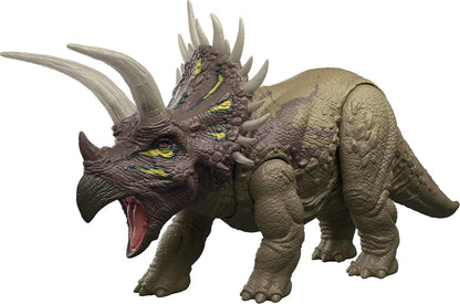 Mattel Jurassic World Wild Roar Triceratops