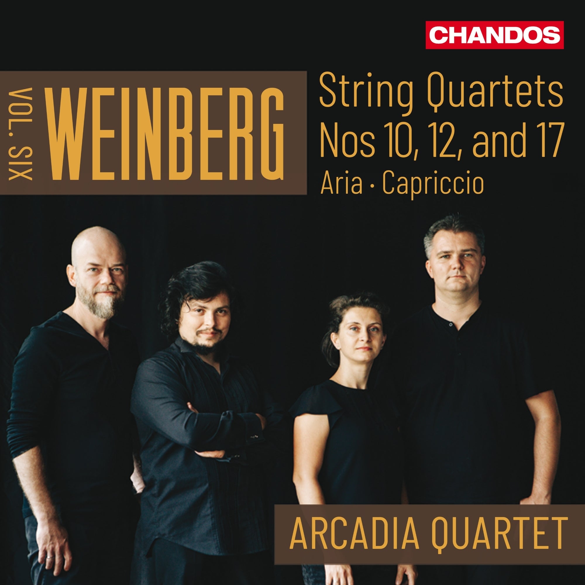 Weinberg: String Quartets Nos. 10, 12 and 17 - Volume 6