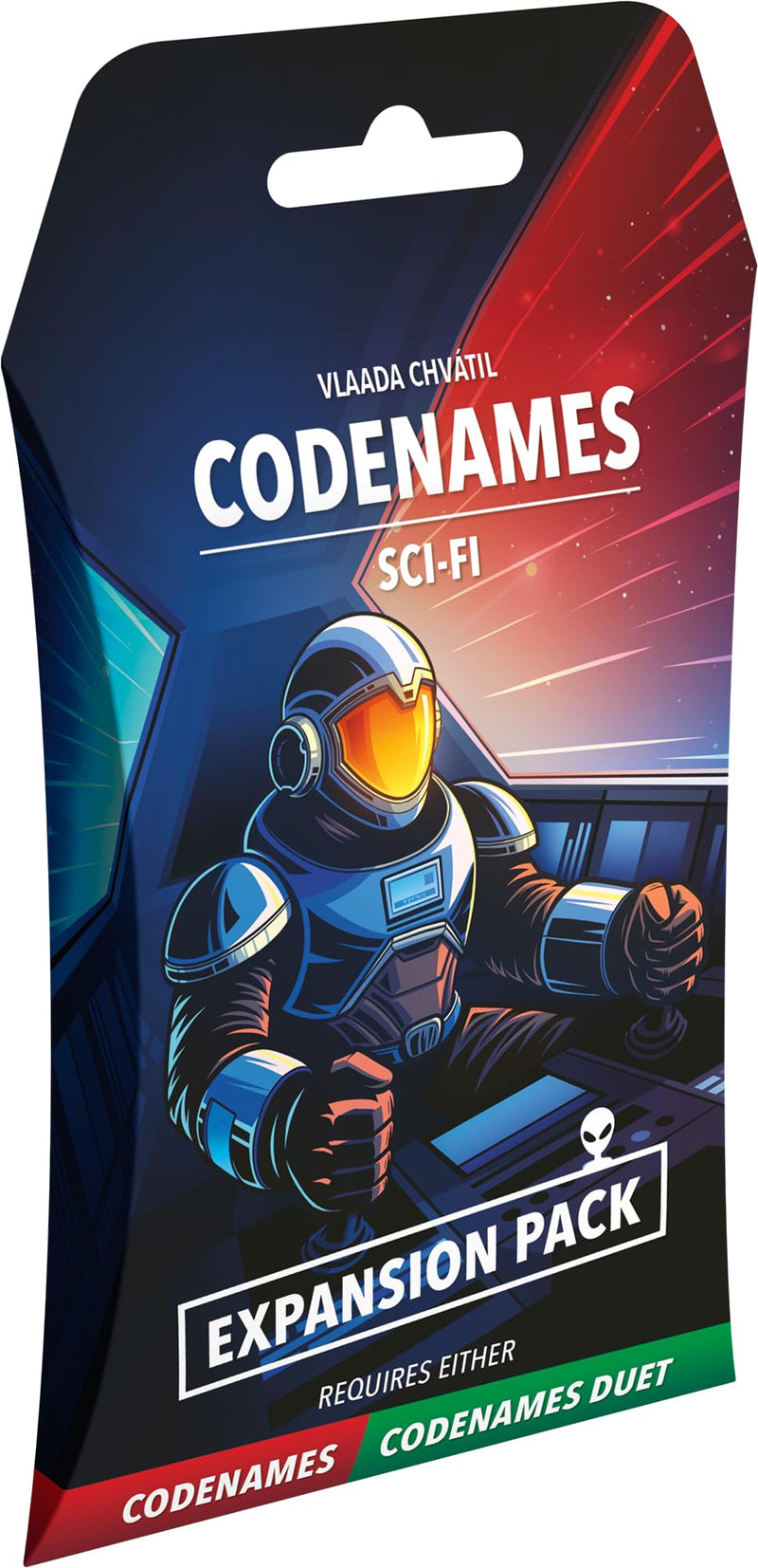 Codenames: Sci-Fi Expansion Pack by Czech Games Edition, English, 10+ Years, 4-8+ Players