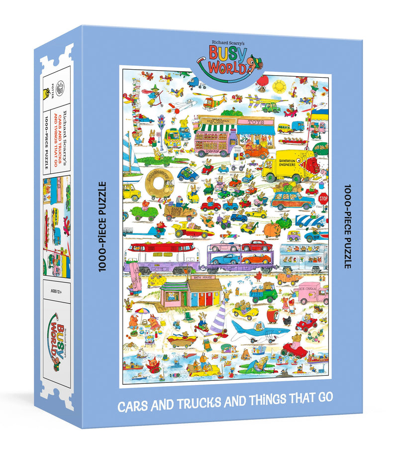 Cars & Trucks & Things That Go 1000Pc
