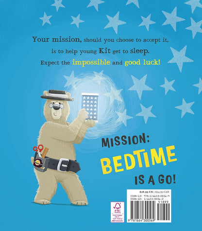 Mission: Bedtime: This Cover Glows in the Dark!