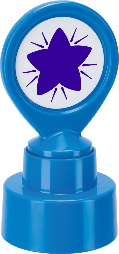 COLOP motivational stamp - Blue star | 147164 | Teacher reward school stamper