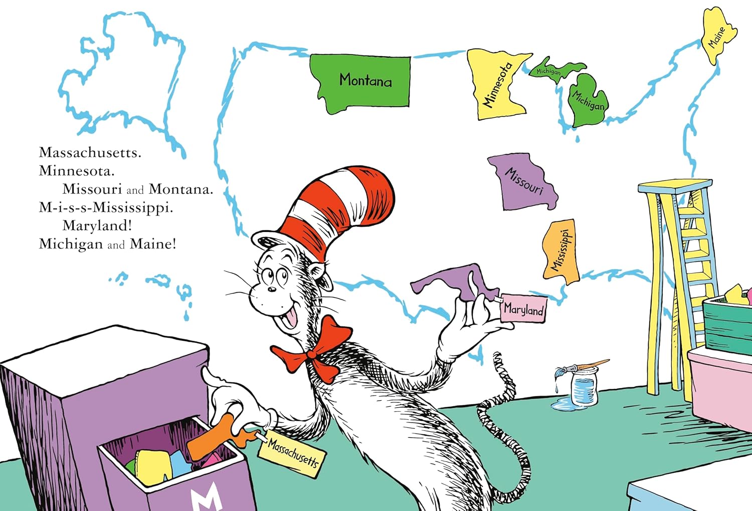 Sing the 50 United States! (Classic Seuss