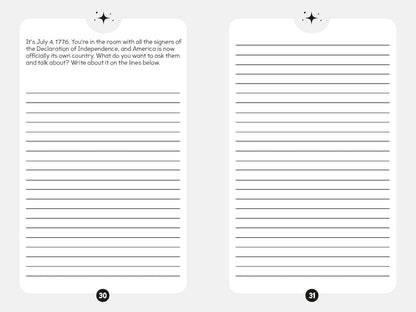 250 Facts about America: Quizzes, Quotes, Questions, and More! with Bonus Journal Pages for Writing!