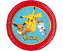 Papieren Borden 20cm Next Generation Pokemon - 8st.