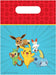 Papieren Uitdeelzakjes Pokemon - 4st.