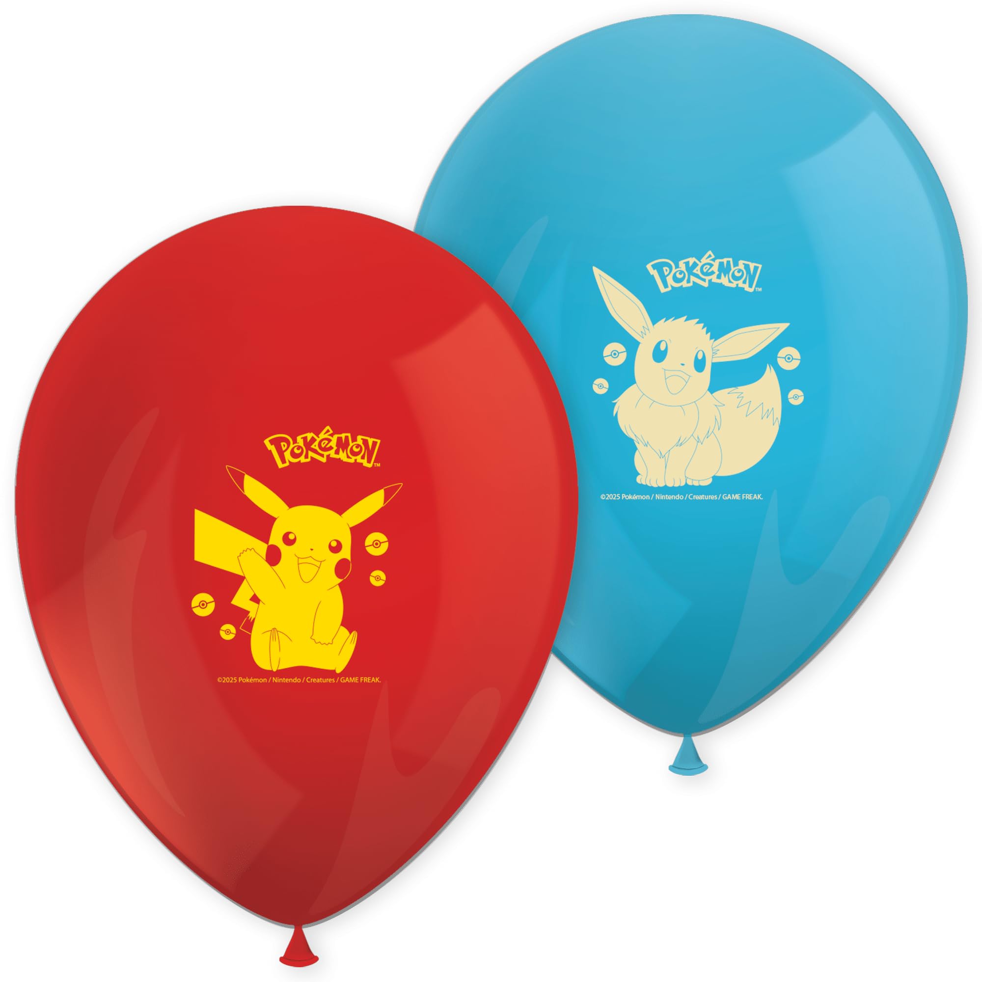 Ballonnen Pokemon - 8st.