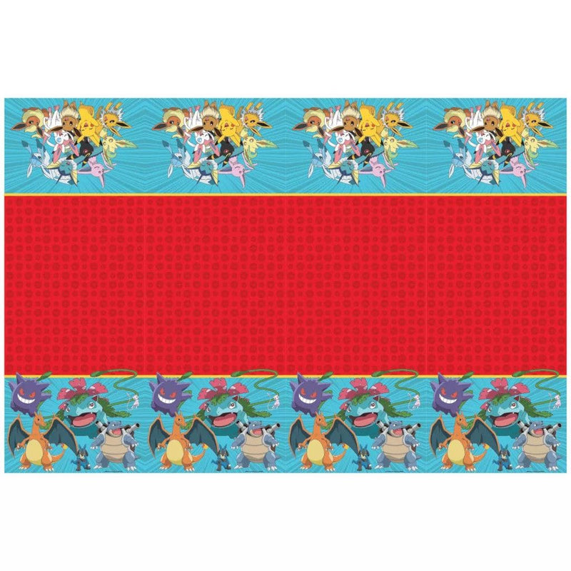 Papieren Tafelkleed 120x180cm Pokemon
