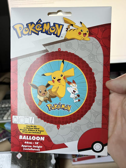 Folieballon 18 Inch Pokemon