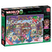 Wasgij Christmas 22, Not So Silent Night! – 2 X 1000 Teile Puzzle Für Erwachsene & Teens – Festliches Denkspiel Puzzle Für Geburtstag & Weihnachten – FSC-zertifizierte Materialien 68 x 49 cm – Jumbo