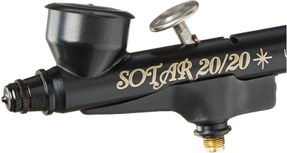 Lg. Gravity Feed Dual Action Sotar Airbrush (Fine)