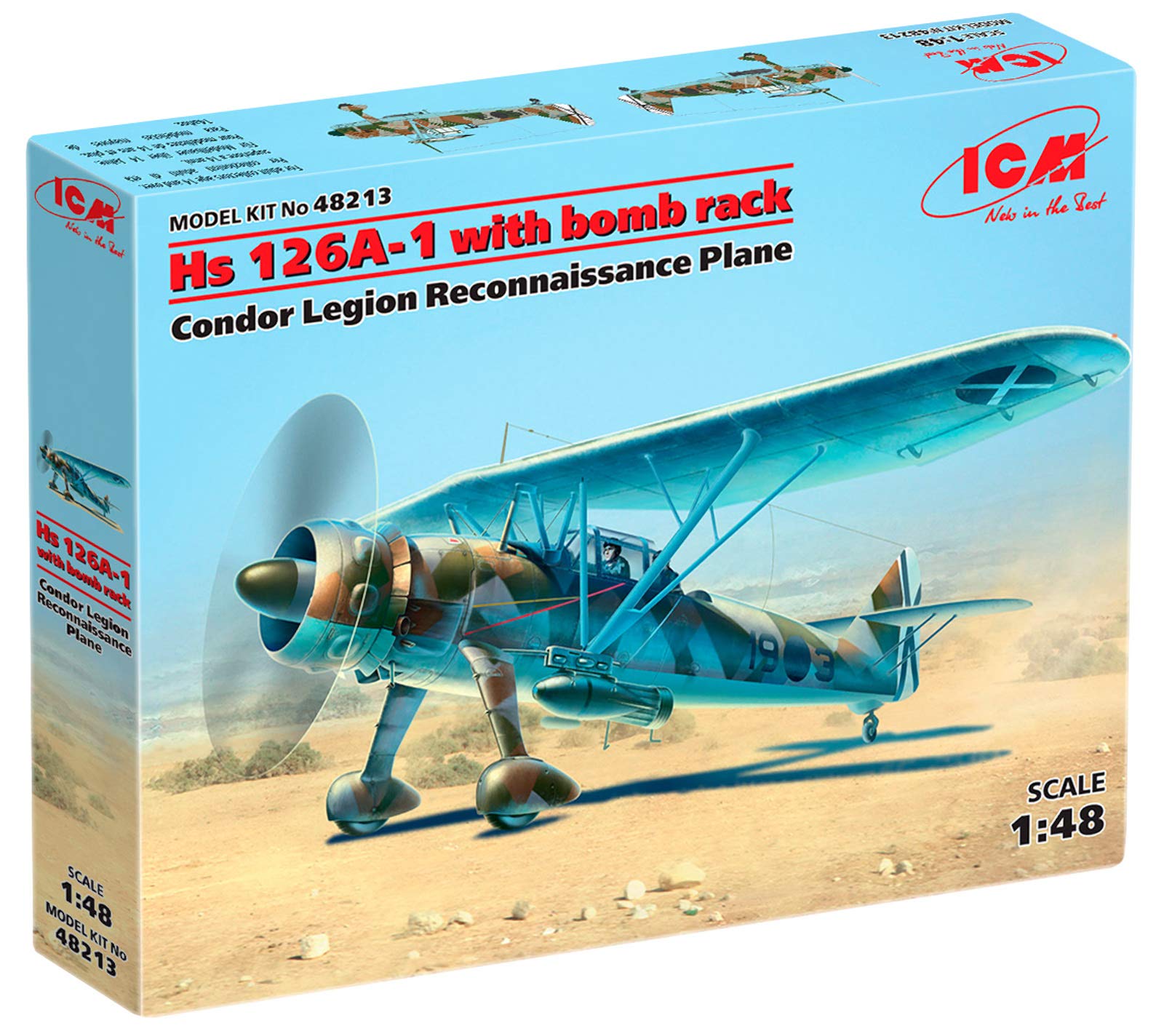 ICM 48213-1/48 HS 126A-1, l'aviazione