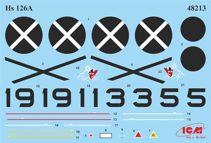 ICM 48213-1/48 HS 126A-1, l'aviazione