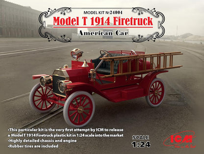 ICM 24004 – Modellino Model T 1914 Fire Truck American Car