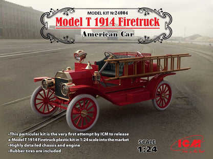 ICM 24004 – Modellino Model T 1914 Fire Truck American Car