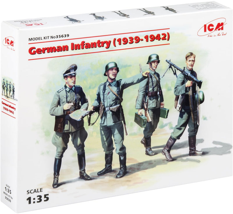 ICM 1:35 - German Infantry (1939-1942) 4 Figs