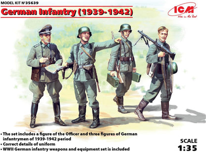 ICM 1:35 - German Infantry (1939-1942) 4 Figs