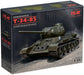 ICM 35367 - Modellbausatz T-34-85, WWII Soviet Medium Tank
