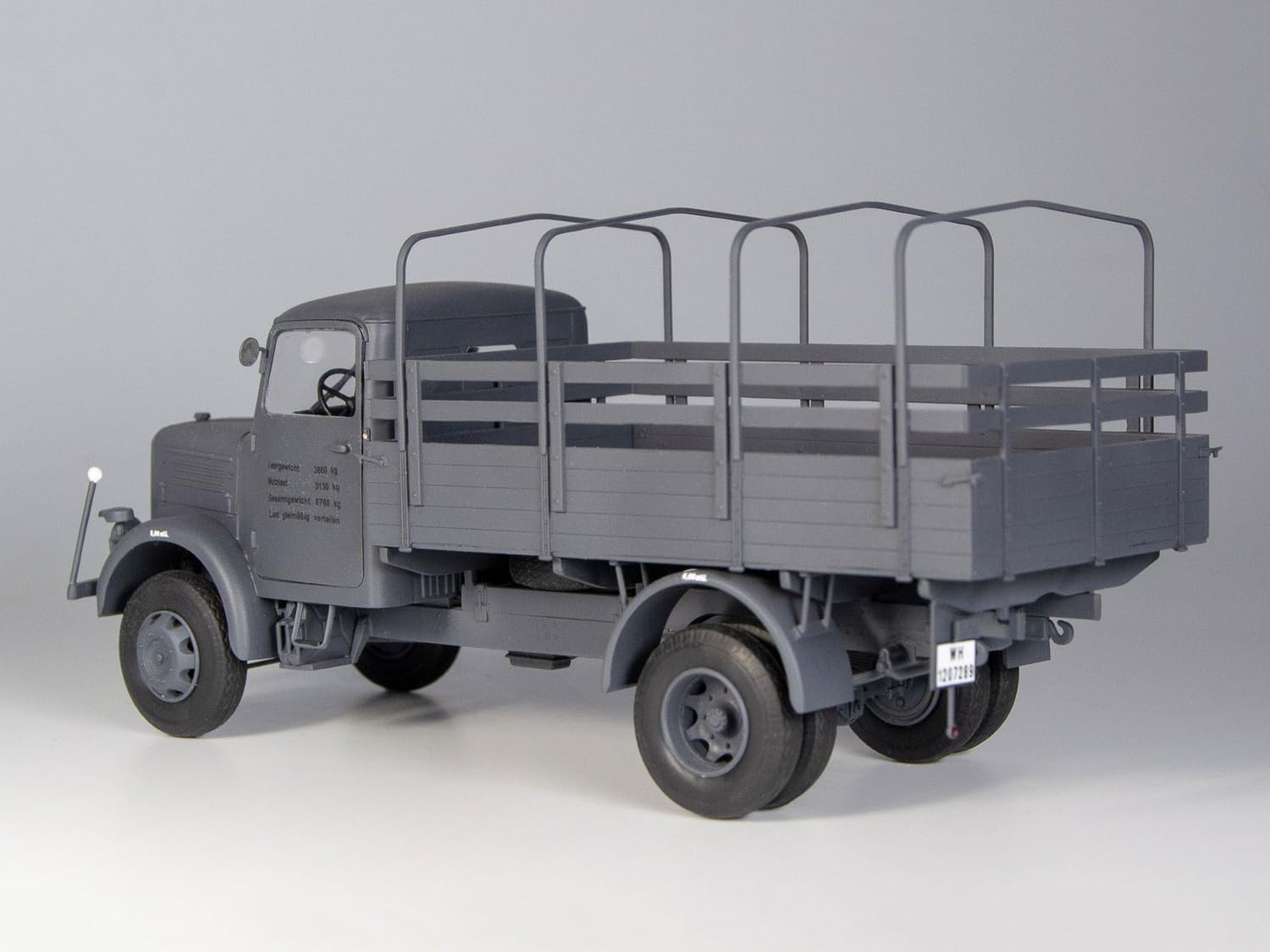 ICM 35454 KHD A3000 WWII German Truck Model Kit Grey