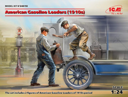 ICM 1:24 - Caricatori a Benzina Americani (Anni '1910) 2 Fichi