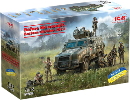 ICM - Modello Before The Assault. Eastern Ucraina 2022 |icm|ds3521| 1:35 Modello Char Promo
