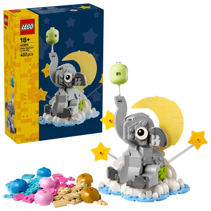 Lego - Lego Iconic - Baby Elephant In The Sky (40814)