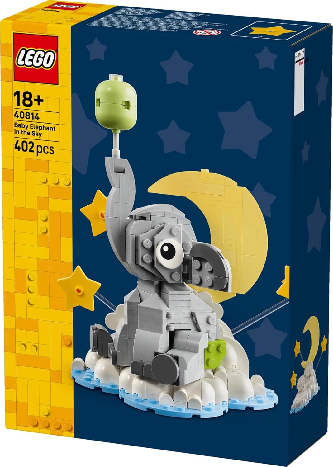 Lego - Lego Iconic - Baby Elephant In The Sky (40814)