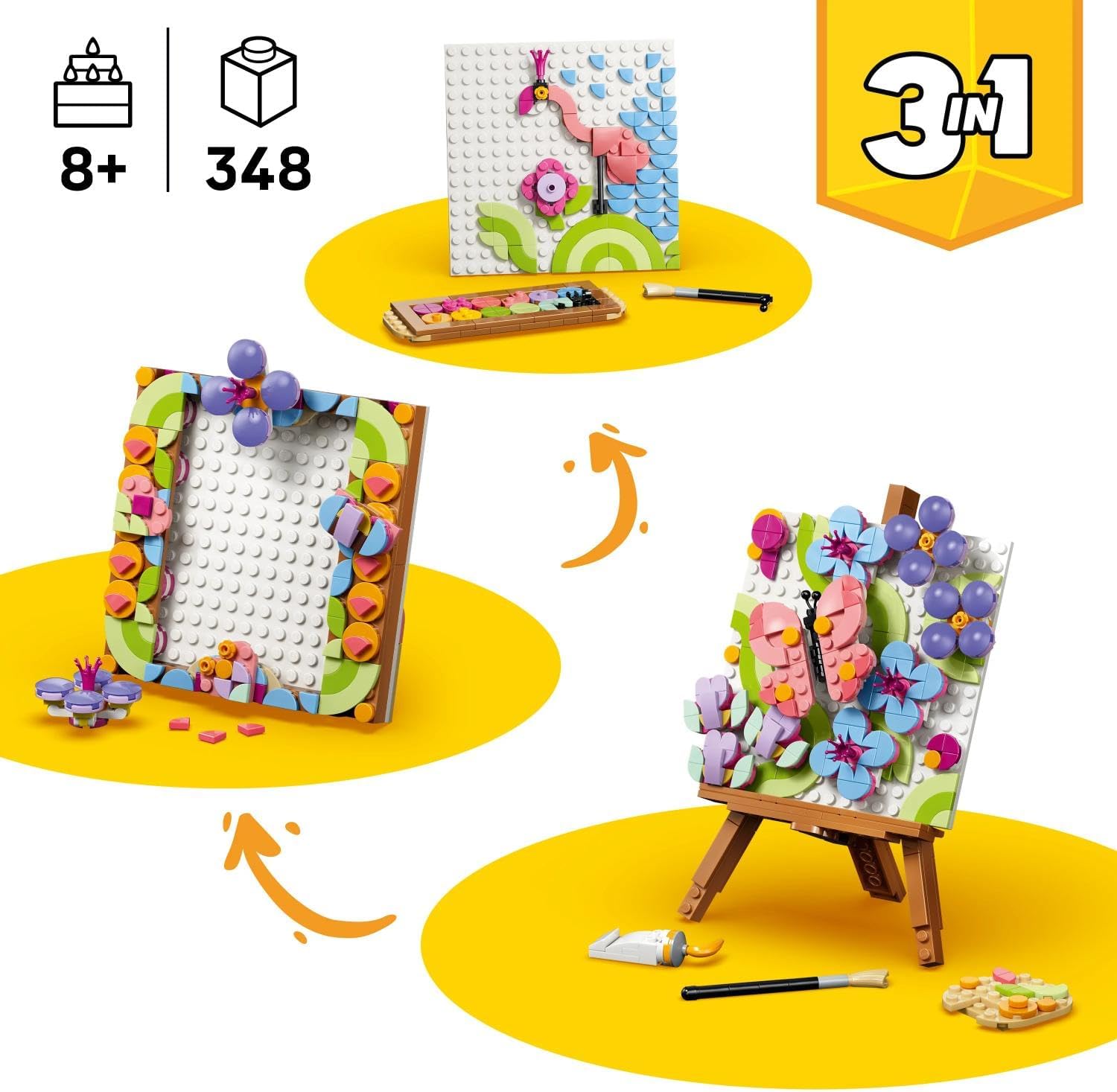 Lego - Lego Creator - Floral Art Decor Painting (31390)