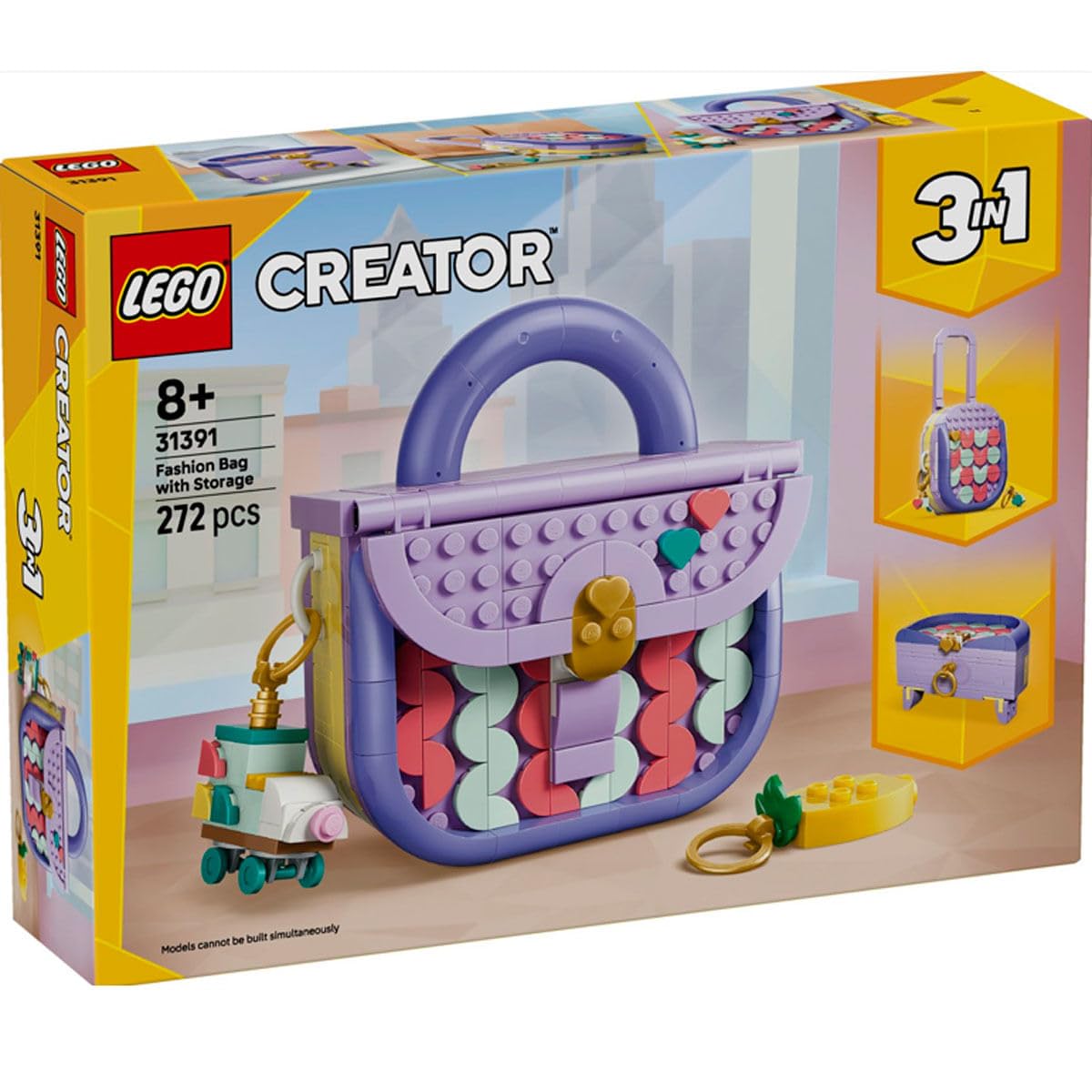 Lego - Lego Creator - Art Fashion Bag With Storage (31391)