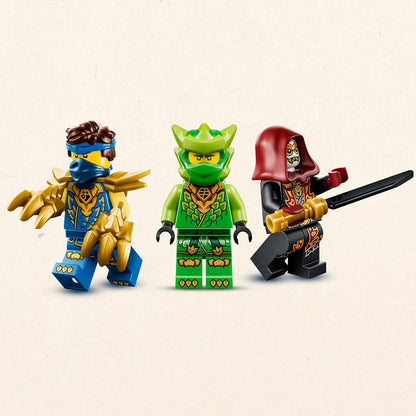 LEGO NINJAGO Lloyd's Dragon Mech Battle Pack - Ninja Toy w/Action Figure, 3 Minifigures & Katanas - Kids' Room Decor - Gift for 6+ Year Old Boys & Dragons Rising Fans - 71862