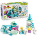 LEGO DUPLO Disney Frozen Creative Box with Elsa and Olaf - Educational Motor Skills Toy for Toddlers - Montessori Set w/ 2 Figures - Gift for 2+ Year Old Girls & Boys - 10462