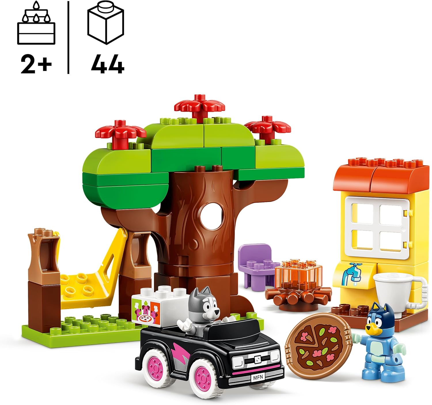 Lego - Duplo Bluey - Pizza Girls With Muffin And Bluey (10469)