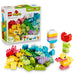 LEGO DUPLO Kleurrijke Creatieve Doos - Bouwpakket voor Kinderen met Cijferstenen, Dieren, Voertuigen en Speelgoed Eten - Cadeau voor Jongens en Meisjes vanaf 1 Jaar - 10479