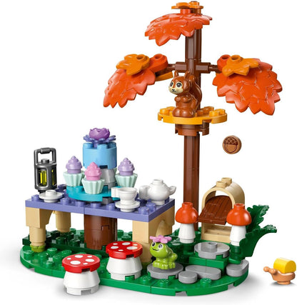 LEGO Friends Forest Tea Party Toy - Role-Play Set w/ 2 Mini Dolls, 3 Animal Figures & Play Food Accessories - Birthday Gift Idea for 6+ Year Old Girls - 42690