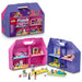 LEGO Friends Creative Dollhouse Suitcase - Travel Toy with 8-Room House, 2 Mini Dolls & Accessories - Birthday Gift Idea for 6+ Year Old Girls - 42697