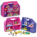 LEGO Friends Creative Dollhouse Suitcase - Travel Toy with 8-Room House, 2 Mini Dolls & Accessories - Birthday Gift Idea for 6+ Year Old Girls - 42697