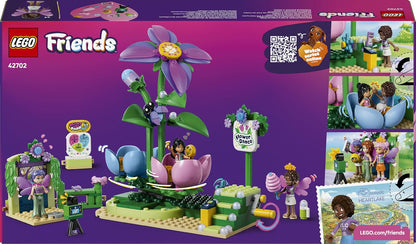 LEGO Friends Draaiende Theekopjesattractie met Bloementhema Bouwpakket voor Kinderen vanaf 7 jaar - Rollenspellen Speelgoed met Werkende Attractie en 3 Poppetjes - Cadeau voor Meisjes en Jongens 42702