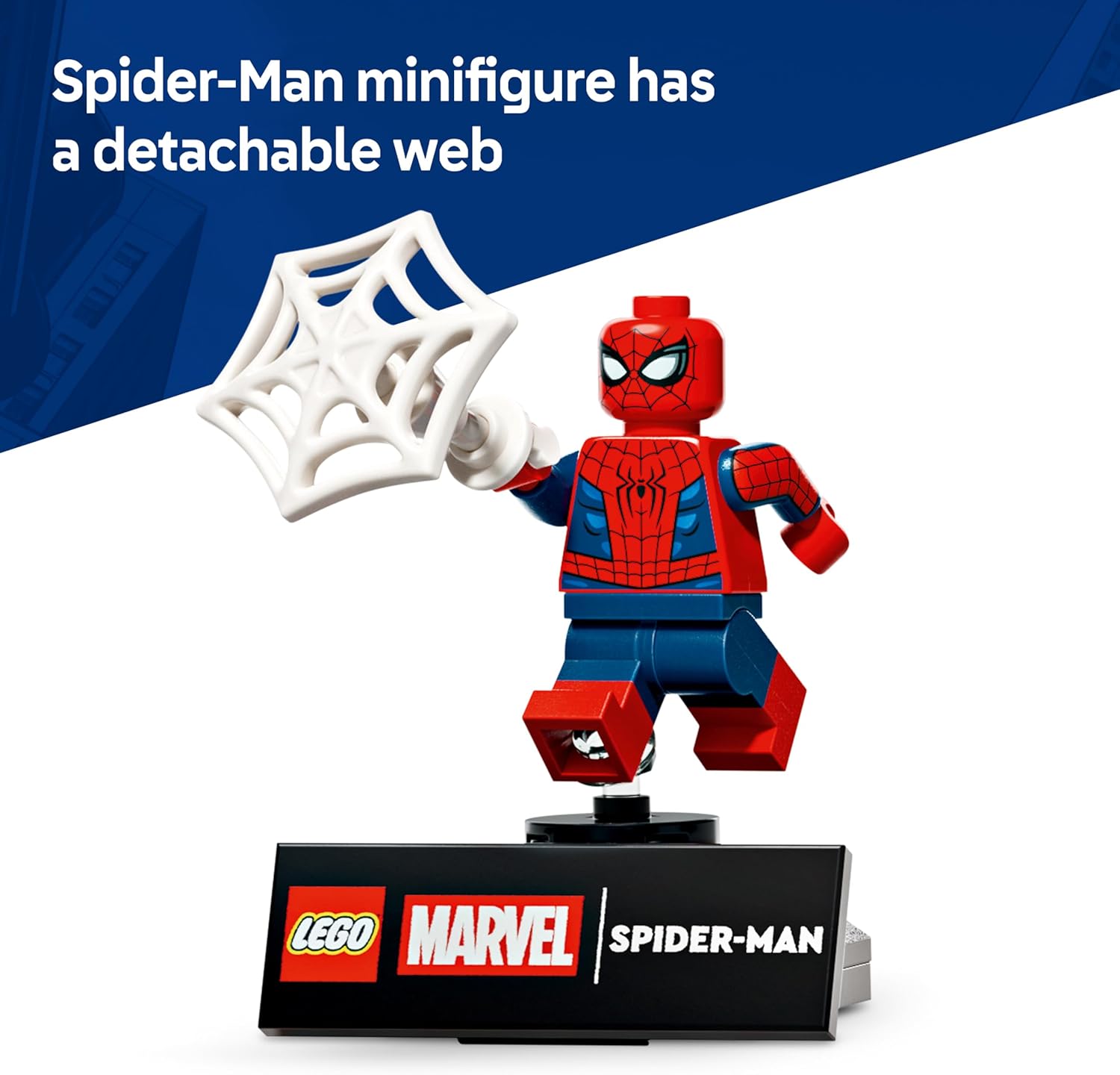 LEGO|Marvel Spider-Man Hero Figure - Superhero Toy incl. Action Figure w/Collectible Minifigure for Room Decor - Gift for 12+ Year Old Boys & Teenage Movie Fans - 76346