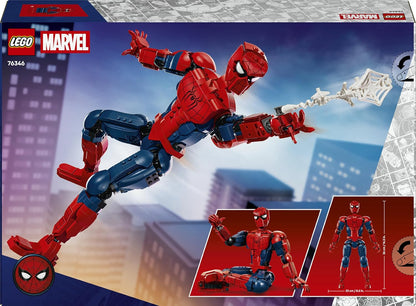 LEGO|Marvel Spider-Man Hero Figure - Superhero Toy incl. Action Figure w/Collectible Minifigure for Room Decor - Gift for 12+ Year Old Boys & Teenage Movie Fans - 76346