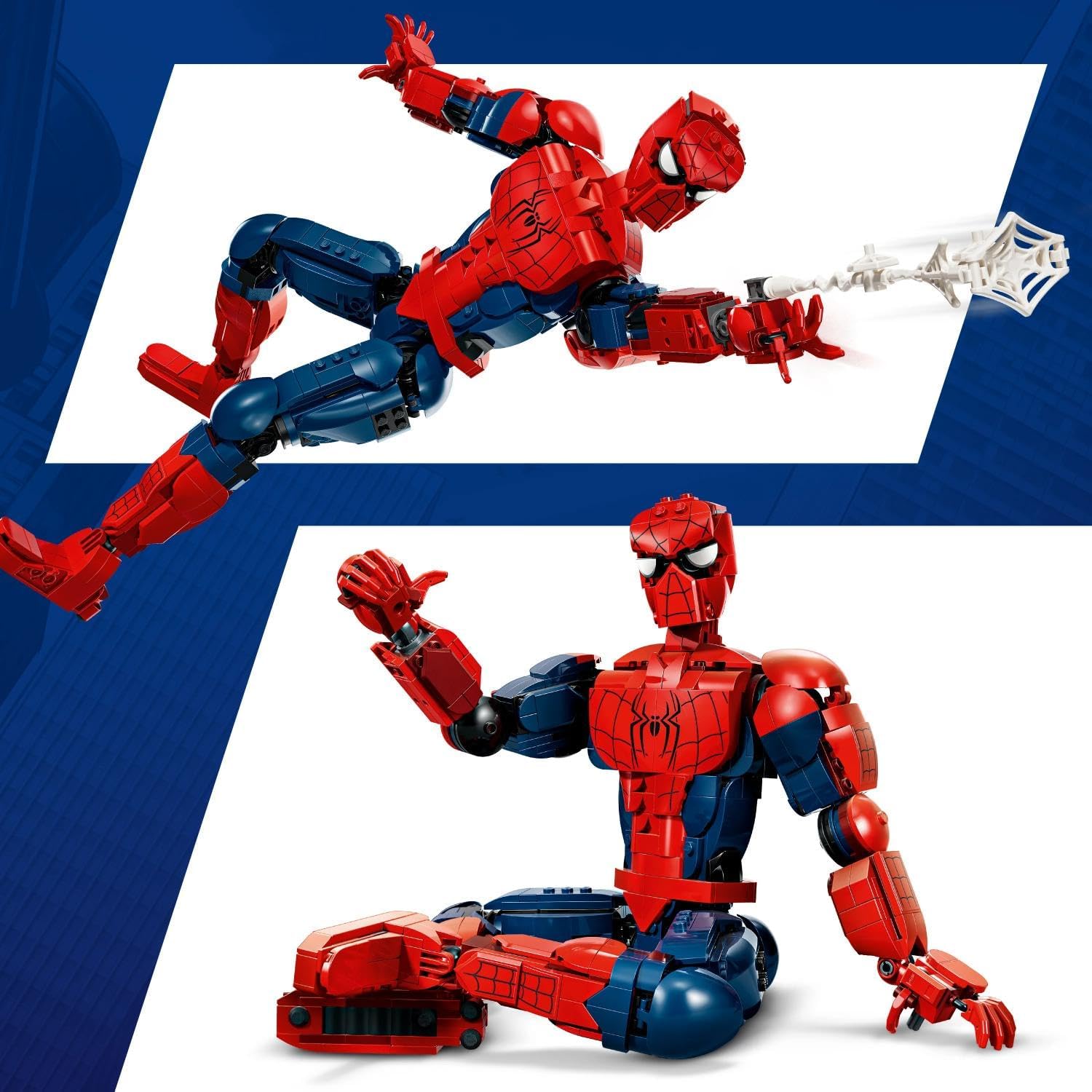 LEGO | Marvel Spider-Man Heldenfiguur - Superheld Speelgoed Incl. Actiefiguur met Verzamelbare Minifiguur - Slaapkamer Decoratie - Cadeau voor Jongens, Tieners en Fans Vanaf 12 Jaar - 76346