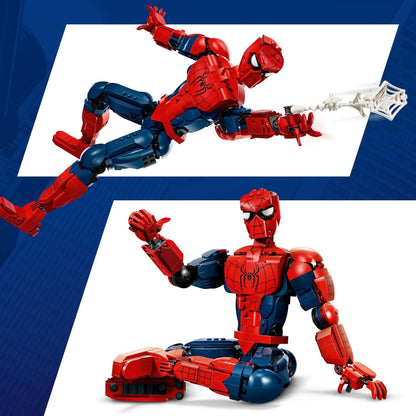 LEGO | Marvel Spider-Man Heldenfiguur - Superheld Speelgoed Incl. Actiefiguur met Verzamelbare Minifiguur - Slaapkamer Decoratie - Cadeau voor Jongens, Tieners en Fans Vanaf 12 Jaar - 76346