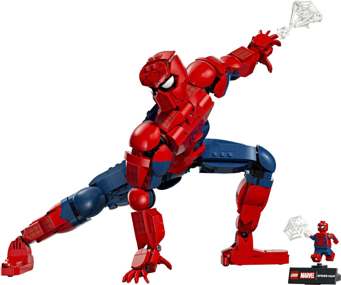 LEGO | Marvel Spider-Man Heldenfiguur - Superheld Speelgoed Incl. Actiefiguur met Verzamelbare Minifiguur - Slaapkamer Decoratie - Cadeau voor Jongens, Tieners en Fans Vanaf 12 Jaar - 76346